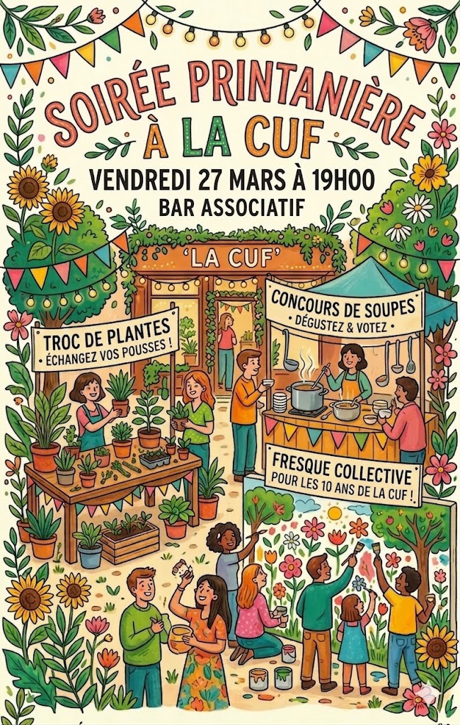 fête de printemps.