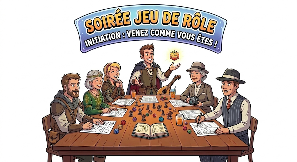 🎲 Épée à la main ou chapeau sur la tête : Lancez-vous dans l’aventure !